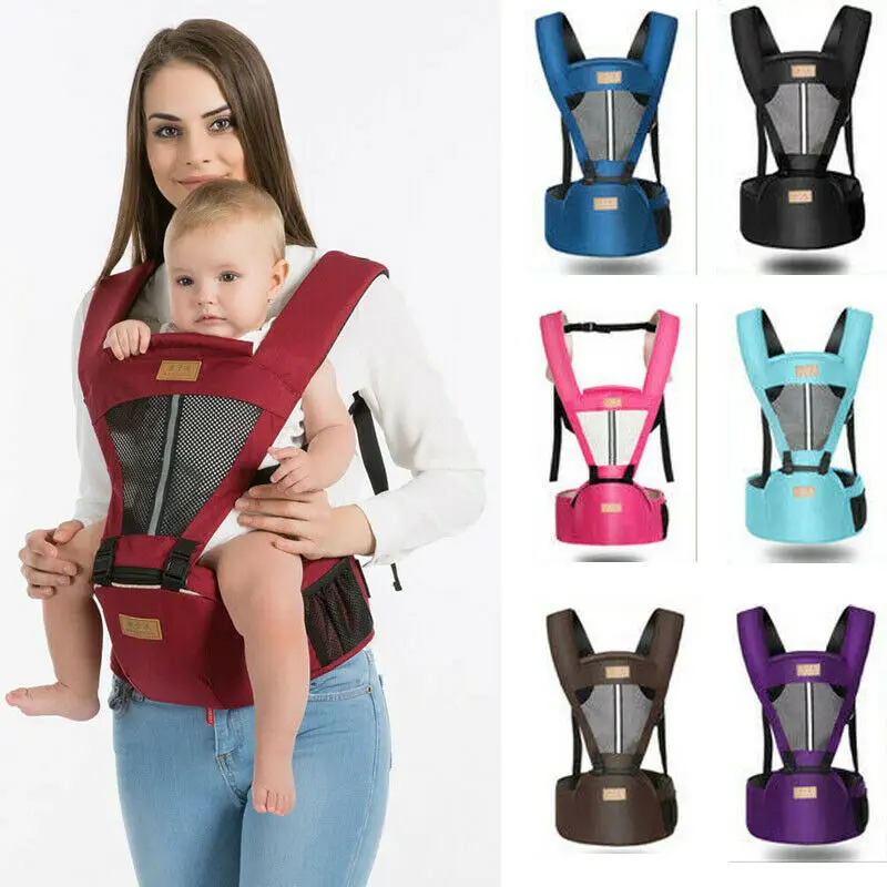 Модный детский слинг рюкзак Регулируемый Многофункциональный переноска для