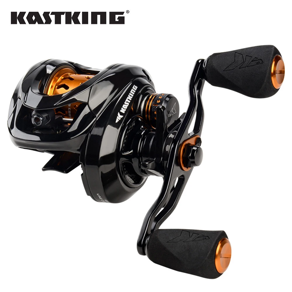 Фото KastKing Zephyr Bait Finess System BFS Рыболовная катушка для приманки 4,5 кг 7,2:1, передаточное число, магнитная тормозная система, рыболовная катушка №1