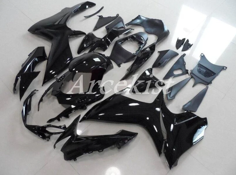 

New ABS Plastic Motorcycle Whole Fairings Kit For Suzuki GSXR 600 750 K11 2011 2012 2013 2014 2015 2016 L1 Nice glossy black