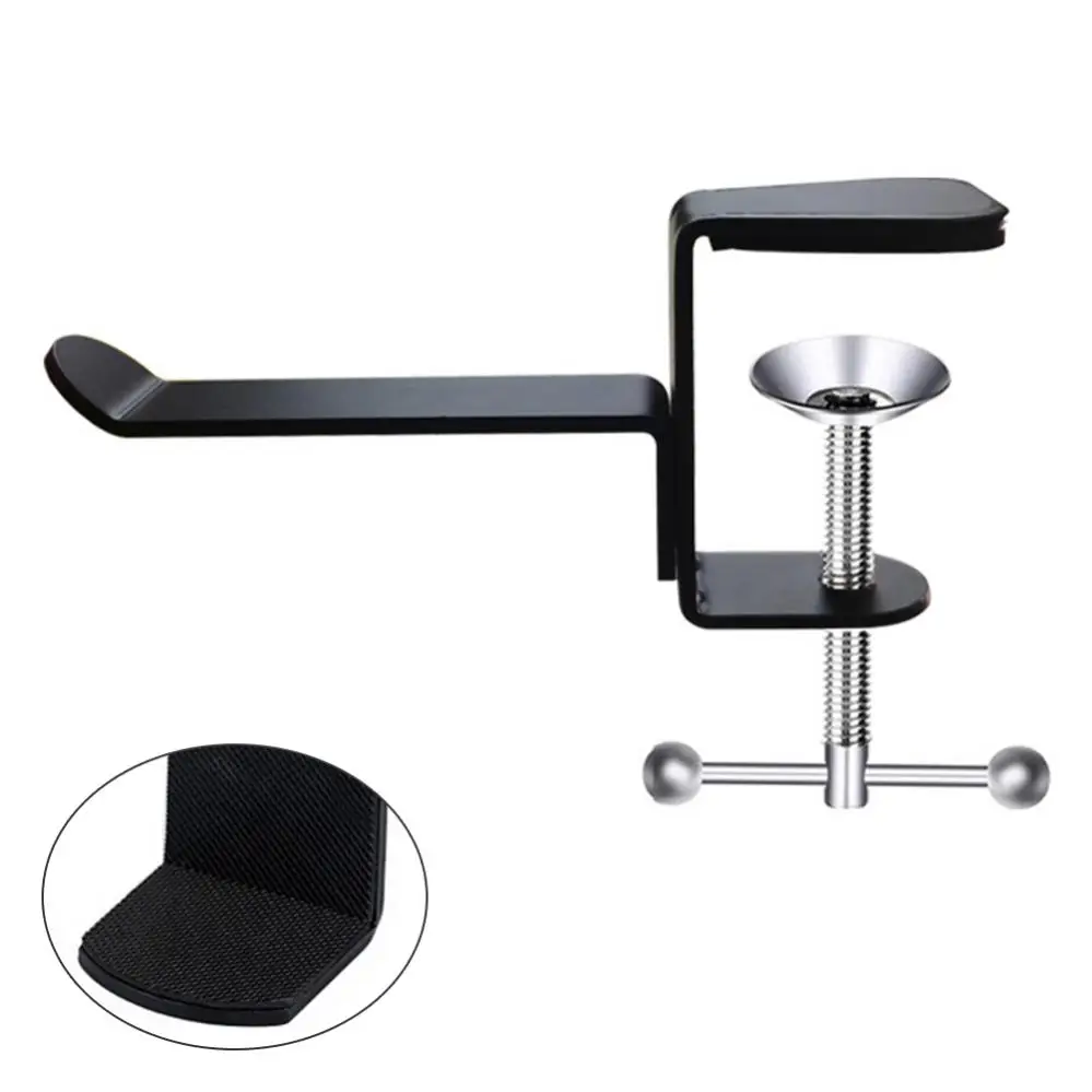 

Headphone Earphone Bracket Base Desktop Clip Storage Pendant Punch Free Earphone Hanger Cable Frame Metal Earphone Accessories