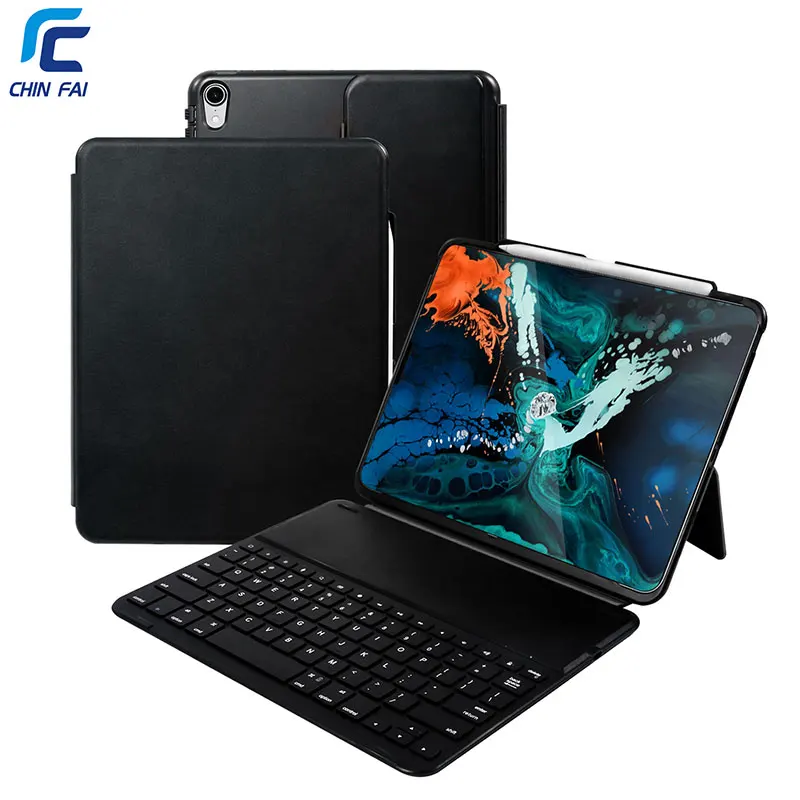 Чехол для клавиатуры CHINFAI iPad Pro 11 2018 чехол из искусственной кожи с магнитной