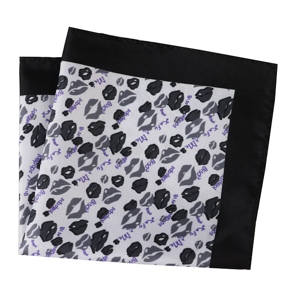 DPH186 Pocket Square Портной Смит Мужские карманные квадраты с принтом губ Цветочный Пейсли бизнес полотенце для сундуков Карманный платок носовые платки шарфы - Цвет: DPH186 Pocket Square