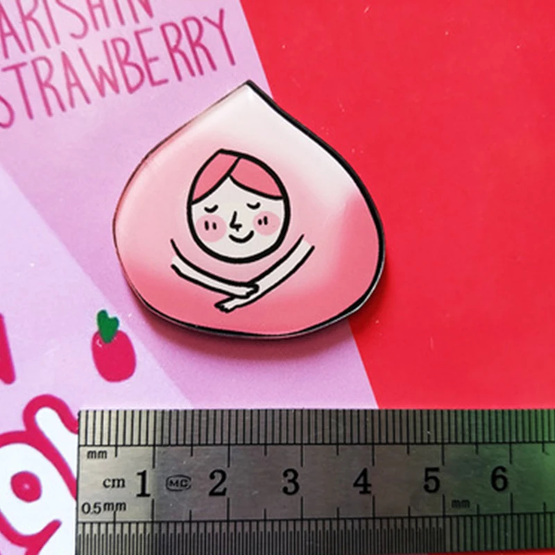 Рождественский маленький кролик панда акриловый кухонный декоративный магнит