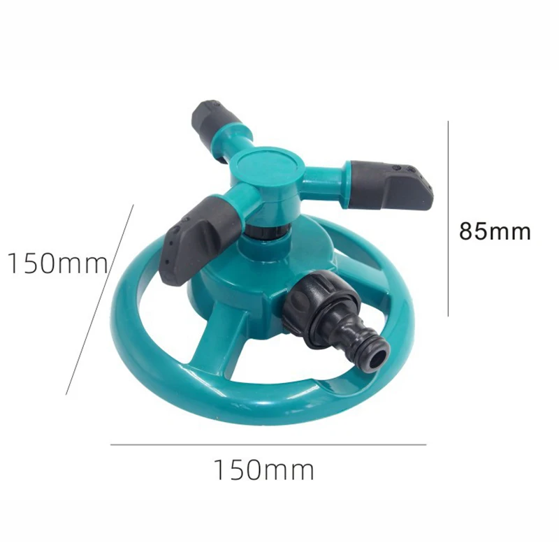 

Garden Automatic Watering Sprinklers Grass Lawn 360 Degree Rotating Water Sprinkler 3 Arms Nozzles Garden Irrigation Tools