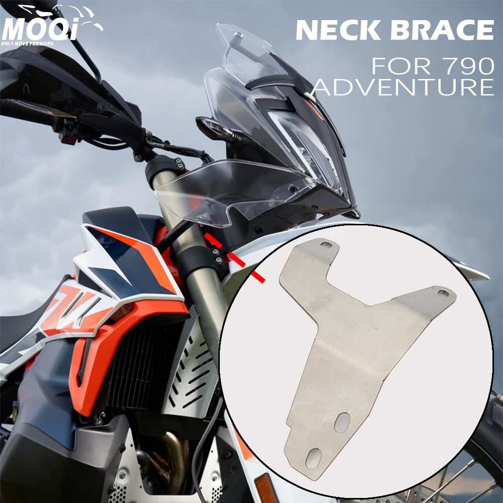 

Motorcycle Accessories Neck Brace For 790 Adv 890 Adventure /R/RALLY R Headlight Reinforcement Bracket Straight Head