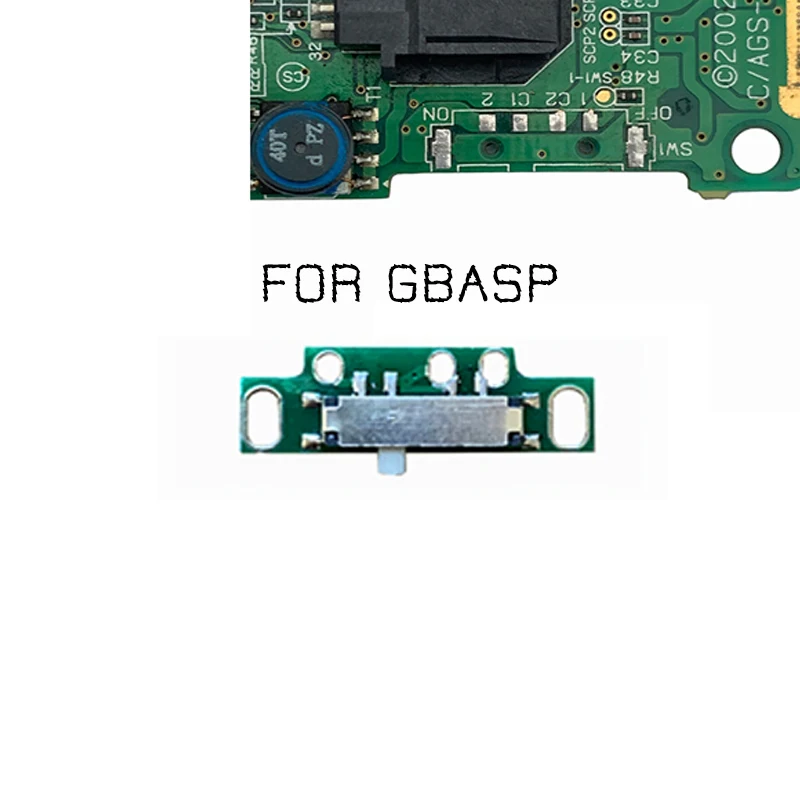 2 набора для GBA/GBASP вкл. ВЫКЛ. Новая плата переключателя питания ВКЛ./ВЫКЛ. Для GBA SP