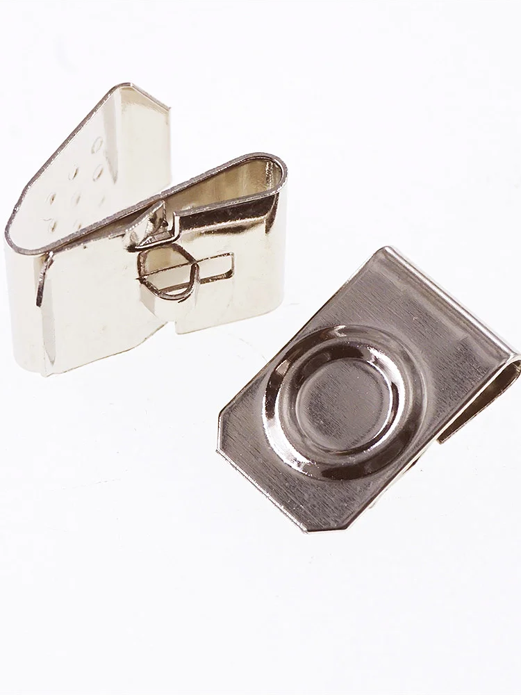 Пружинная стальная никелированная батарейка A AA CR2 CR123A с зажимом для контактной