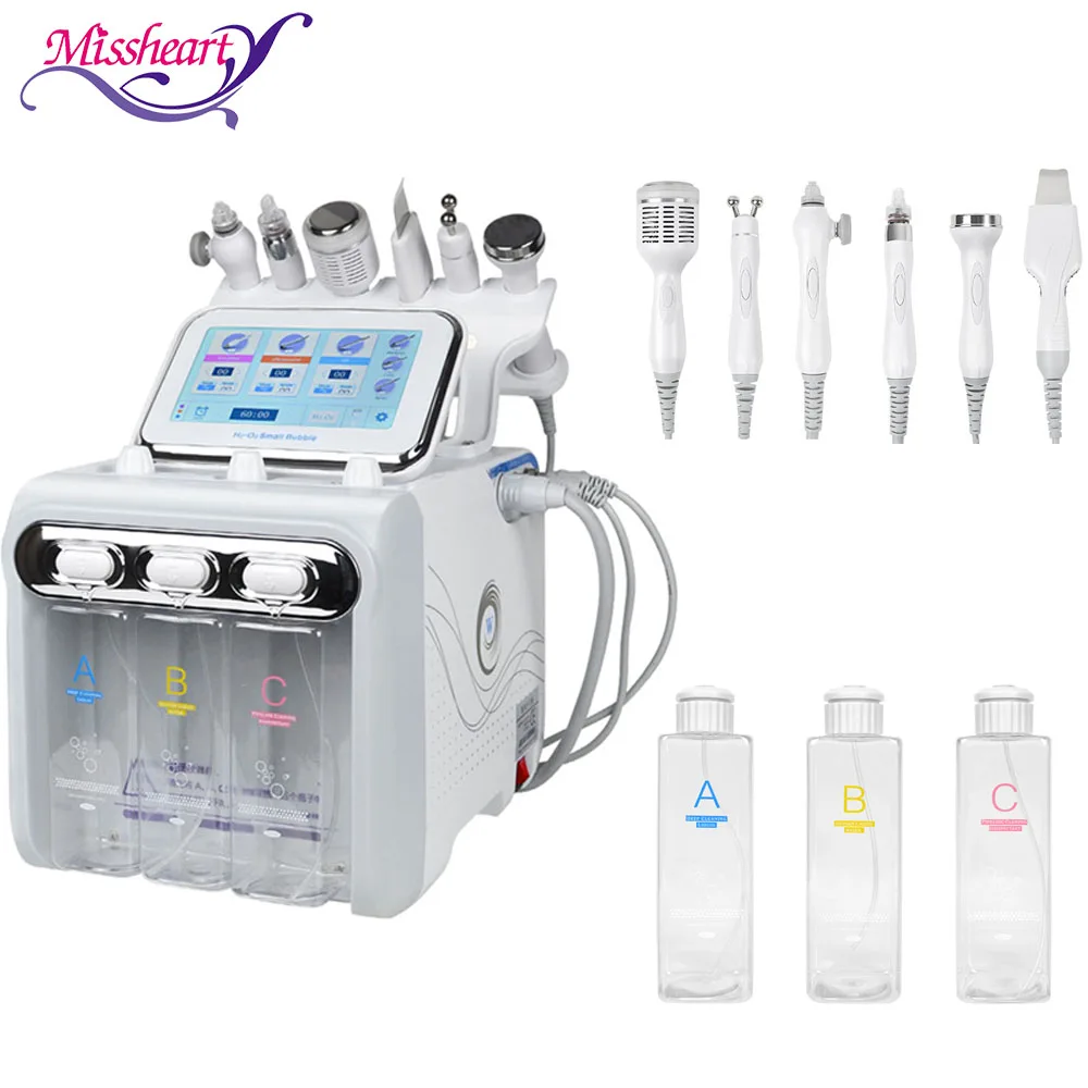 Многофункциональная гидро-дермабразия для лица/Алмазная Гидра Микродермабразия