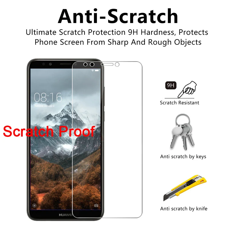 3 шт.! Защитное стекло 9H для Huawei P30 Lite P40 P20 Pro Nova 5T закаленное P6 P7 P8 2017 P10 P9 Plus|Защитные