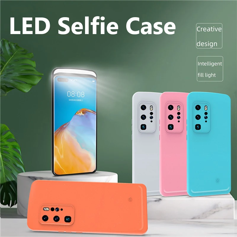 

Luminous Flash LED Phone Case For Samsung Galaxy S20 Plus Note 20 Ultra Flashlight Selfie Back Cover for Samsung S20 Ultra Coque