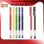 Xiaomi Pen Mijia суперпрочная ручка-вывеска MI Pens 0,5 мм авторучки для подписи S MJZXB02WC гладкая швейцарская заправка Mikuni Japan Ink