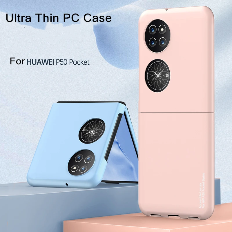 

Ультратонкий чехол с полной защитой для Huawei P50, карманный Матовый Жесткий чехол из поликарбоната для P50, Карманный чехол