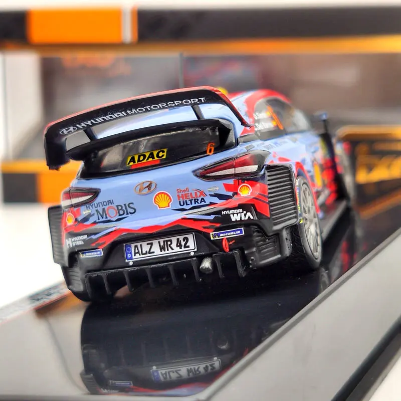 IXO 1:43 для H ~ DAI i20 Coupe WRC #6 D.Sordo - C.Del Rallye Германия 2019 RAM728 литье под давлением модель