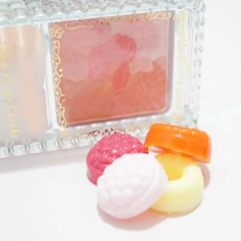 

Fruit Candy Jewelry Silicone Resin Mold Metal Frame Kits Earrings Casting Tool