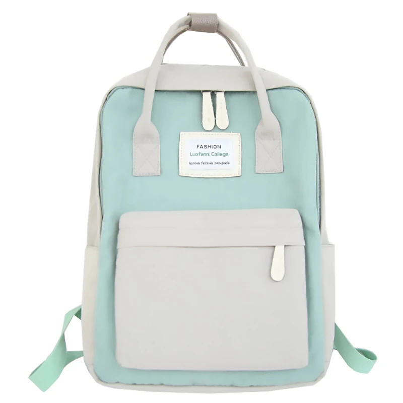 Модный женский нейлоновый рюкзак, водонепроницаемый холщовый школьный ранец для студентов и путешествий для подростков, женская сумка на п...