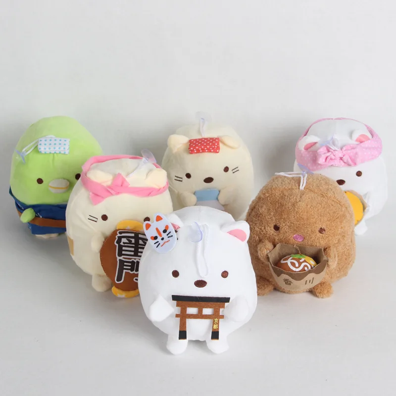 Kawaii японское аниме Sumikko Gurashi San x ручная биологическая плюшевая игрушка милая