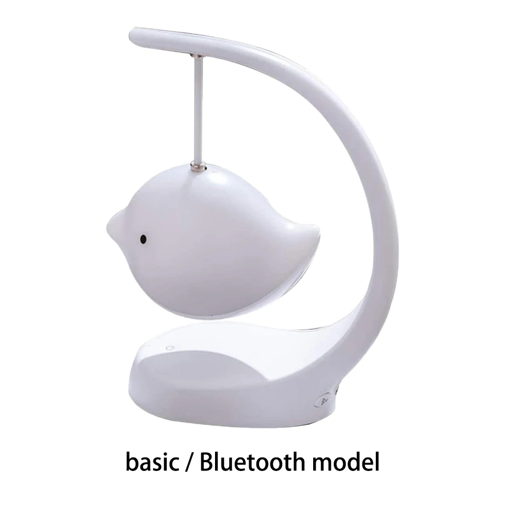 

Bluetooth Speaker Bird Lamp Baby Toddler Night Light with Lullaby Soothing, Valentines Gifts