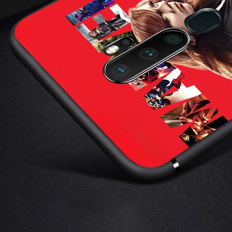 

Marvel hero Black widow for OPPO Reno A ACE 10 X Z00M Z 2 3 4 5 5K SE Z F Pro Plus 4G 5G TPU Black Phone Case