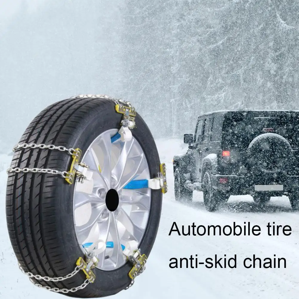 

Universal Car Wheels Tyre Tire Ice Chains Truck Belt Vehicles Steel SUV Chain Wheel Winter Road Safety Safe Mud Antibux