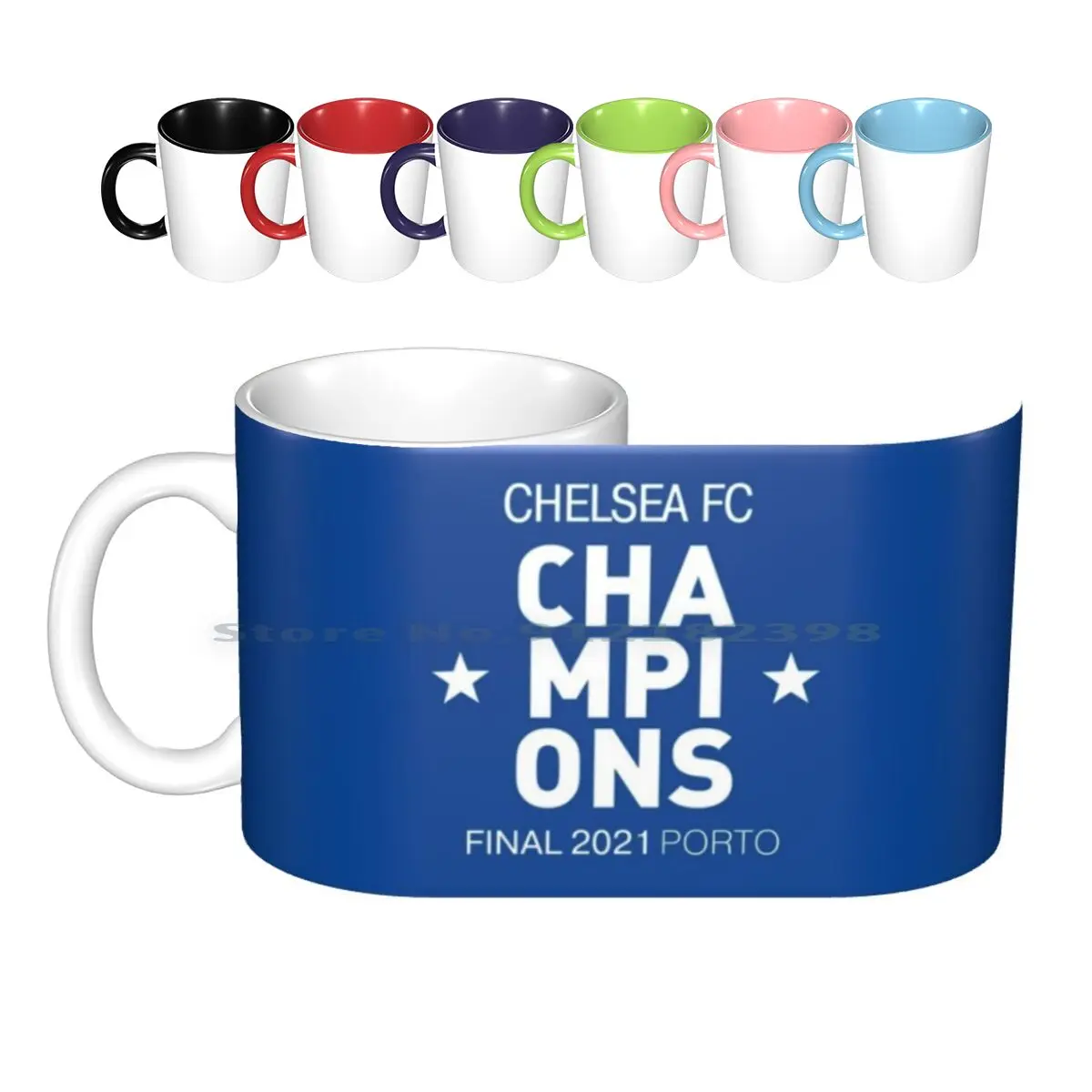 

Football Club - European 2021 Ceramic Mugs Coffee Cups Milk Tea Mug Edenmatt Football Club League European Cup Europe Cup Winner