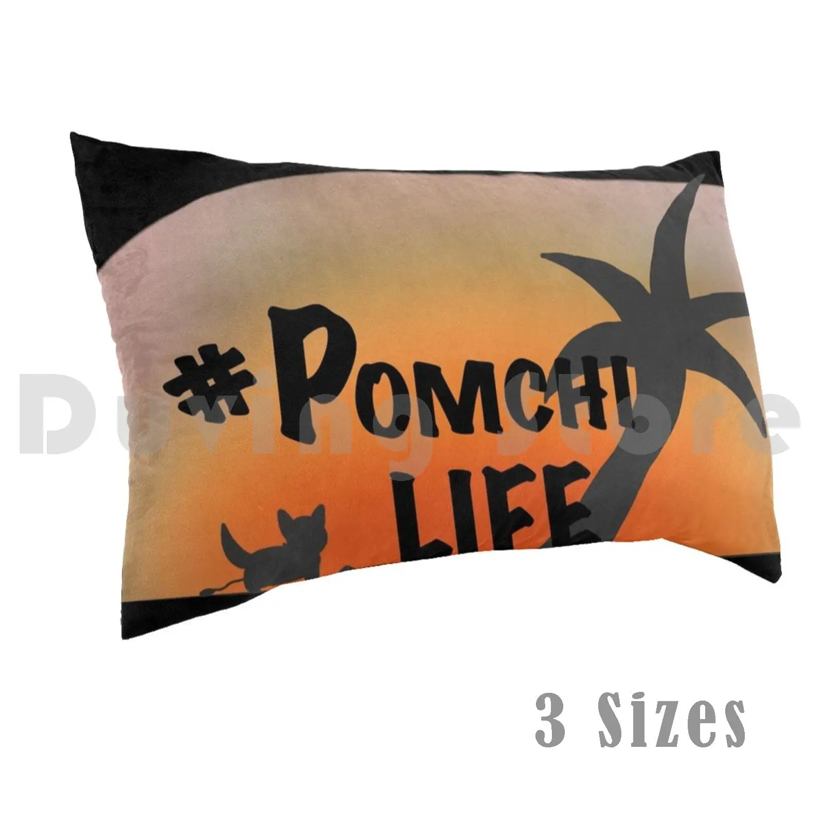 

Чехол-Подушка # pomchi Life, 20x30 дюймов