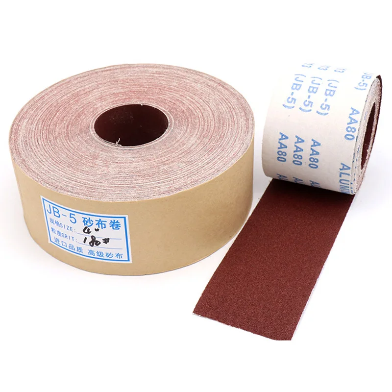 

1 метр 80-600 Грит рулон ткани для шлифовки наждачная бумага для шлифовальных инструментов Металлообработка Dremel деревообрабатывающая мебель ...