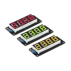 5 цветов 4 значный 7-сегментный 0,56 'светодиодный Дисплей трубки, десятичная система 7 сегментов часы с двойным точки модуль