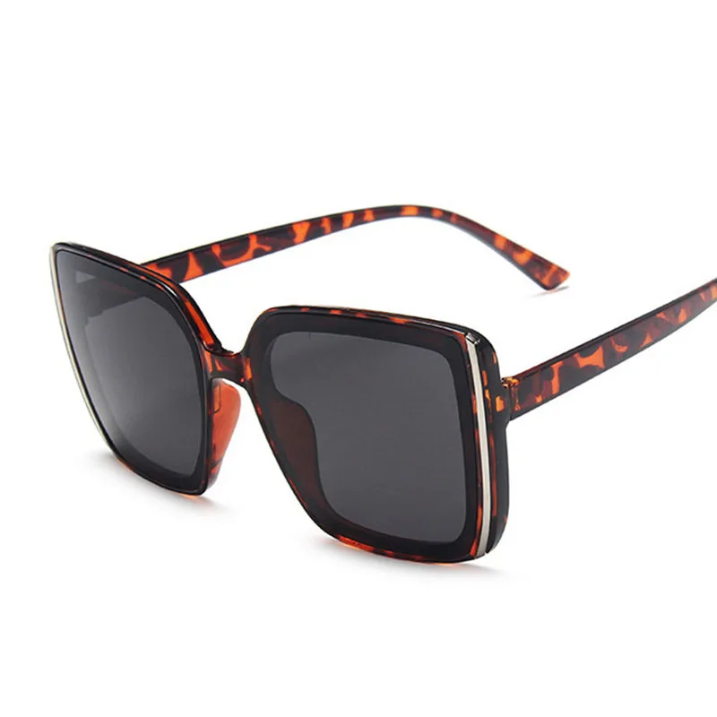 

Big Frame Shades Sunglasses For Women Vintage PC Frame Eyewear Women Sun Glasses Retro Lunettes Oculos Gafas Steampunk BJ5237