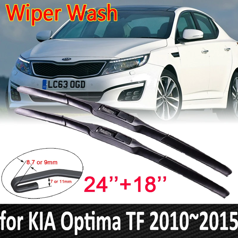 

Car Wiper Blade for KIA Optima TF 2010~2015 K5 Front Windscreen Windshield Wipers Blade Car Accessories Stickers 2011 2012 2013