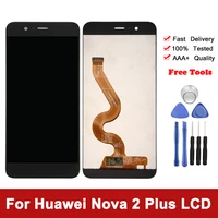 original display for huawei nova 2 plus lcd touch screen assembly digitizer with frame for nova 2 plus lcd screen bac l23 l21