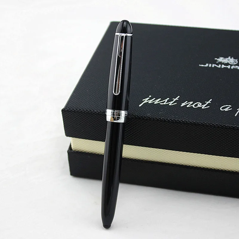 JINHAO 992 черновато-зеленый цвет спираль круглый корпус офисный студенческий тонкий перьевая ручка новинка
