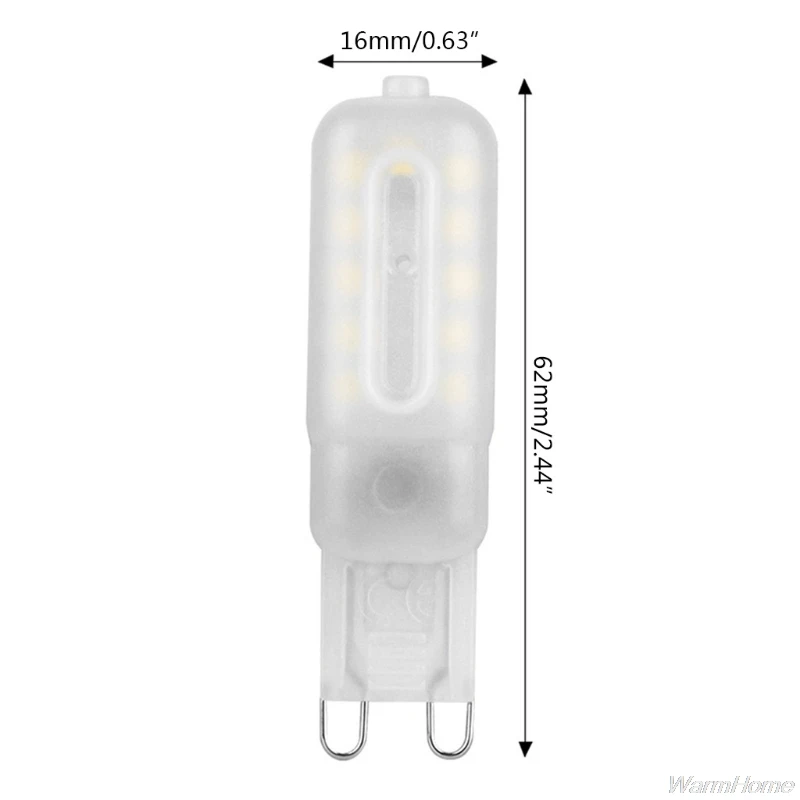 

10Pcs G9 LED Lamp 5W Cold White 6000K 220V Replaces Halogen Lamps Not Dimmable M06 21 Dropshipping