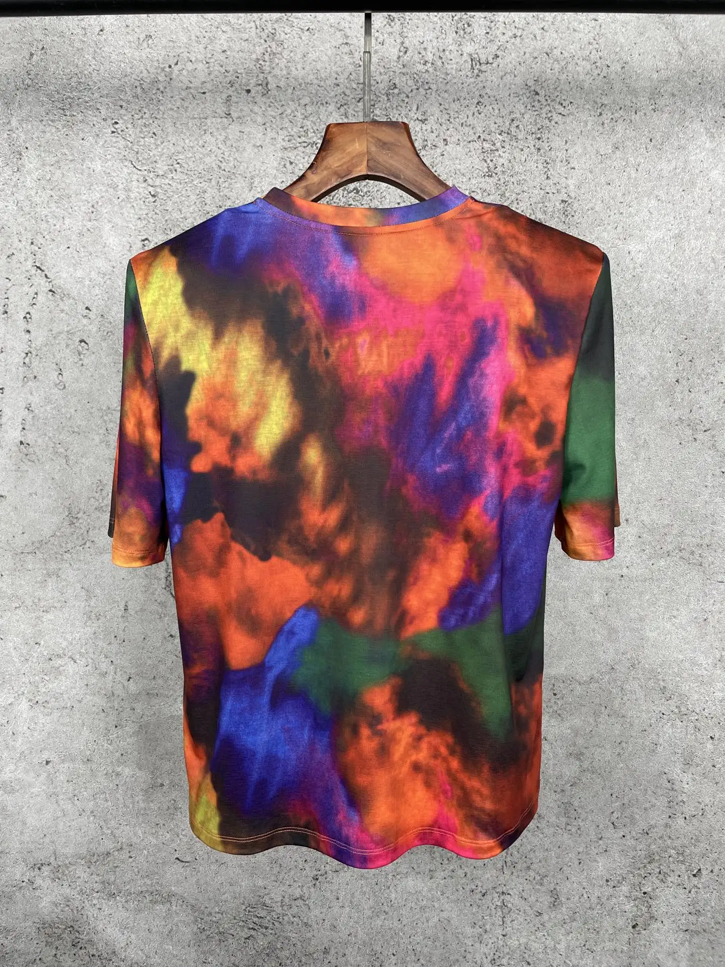 

2021 Spring Summer High Quality Women New Cotton Short Sleeve Shoulder Pad T-Shirt Tee Female Casual Tops 3 Color Gdnz 1.06