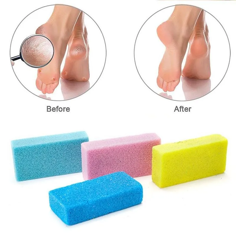 

1pcs Practical Foot Pumice Stone Foot Scrubber Pedicure Tools For Foot Dead Peeling Feet Skin Smooth