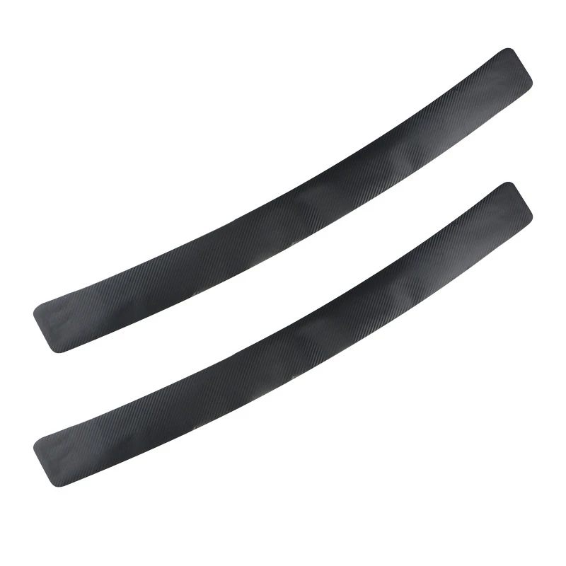 Автомобильная наклейка из углеродного волокна полосы бампер жилетов с