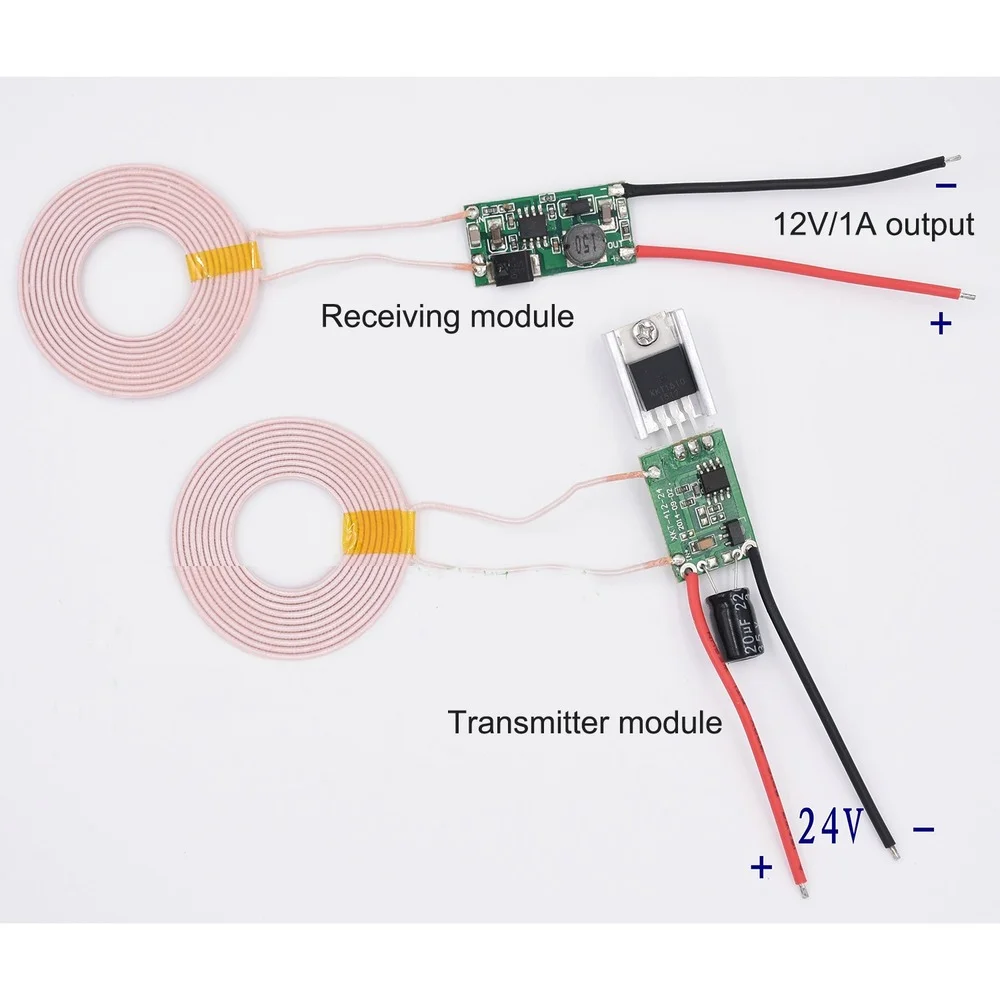 

12V1A High Current 10mm Distance Output Wireless Charging Power Supply Module