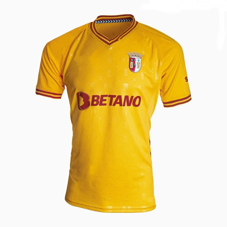 

New Braga Shirt 21 22 Camisola Equipamento Principal 2021 2022 Custom ID Braga Shirt High Quality sc Braga Jersey Men home away