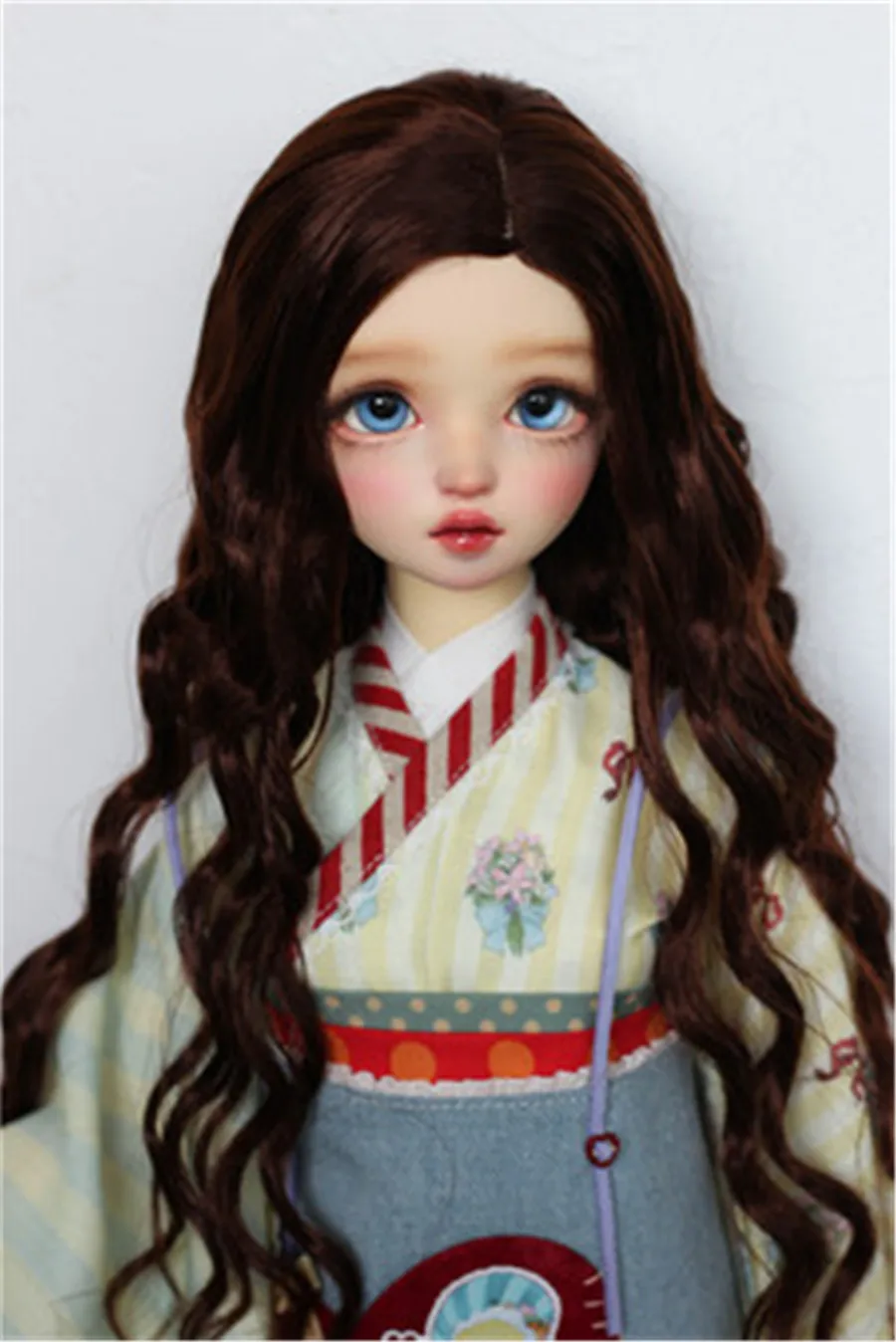 Парик для куклы BJD имитации мохера 1/3 1/4 1/6 DD SD MSD YOSD кукла из молочного шелка