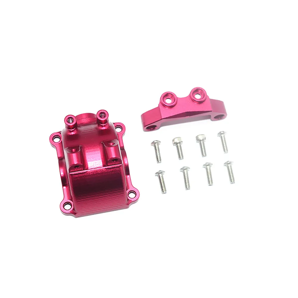 

Aluminum Alloy Front /Rear Gearbox Cover Upper Arm Fixing Holder Stabilizer for TAMIYA 1/10 TT-02 TT-02T RC Car Upgrade Kits