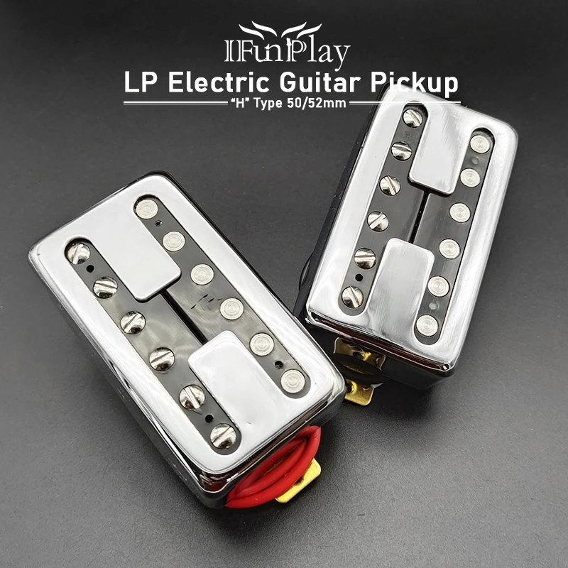 Хамбакер 6 Струны для Электрогитары пикап H Тип шеи гитарный звукосниматель LP
