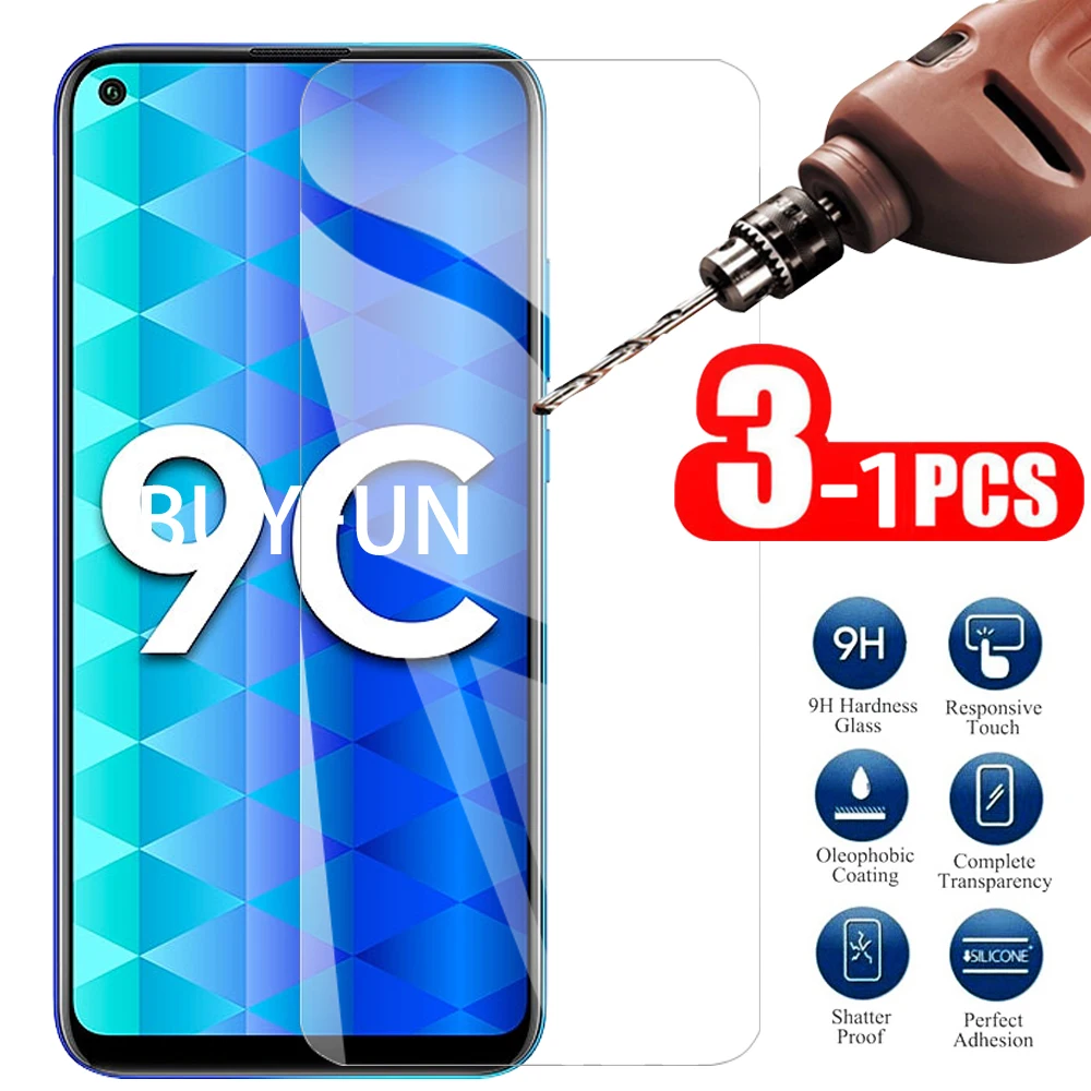 

1-3 шт HD Защитное стекло для Huawei Honor 9C стекло закаленное стекло для Huawei Honor 9C Защитное стекло для экрана телефона стекло