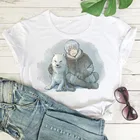 Футболка с принтом аниме 