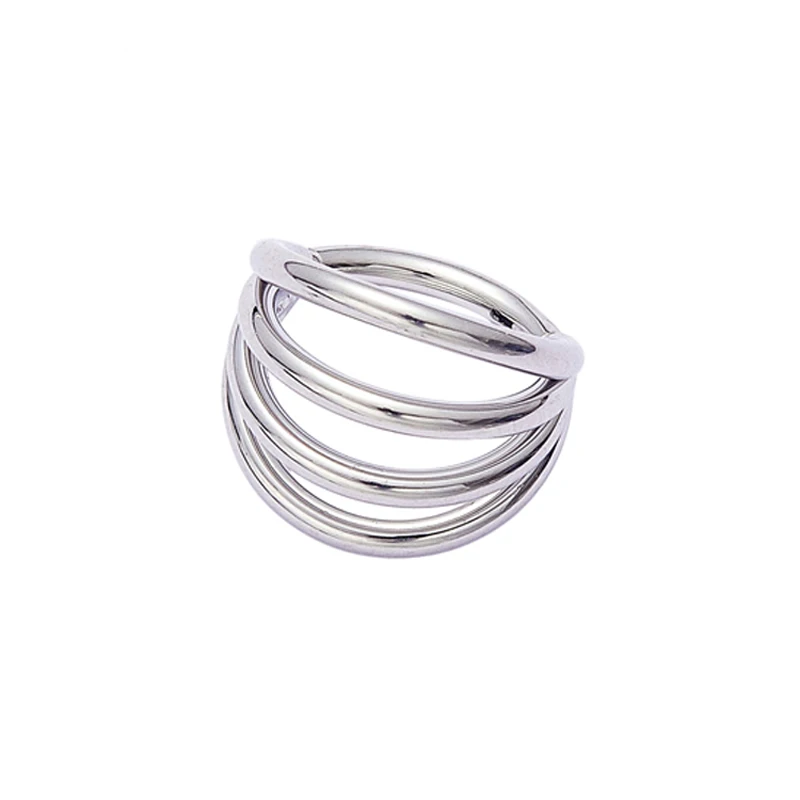 

ASTM F136 Implant Grade Titanium 4 Layers Stacked Hinged Clicker Body Piercing Jewelry
