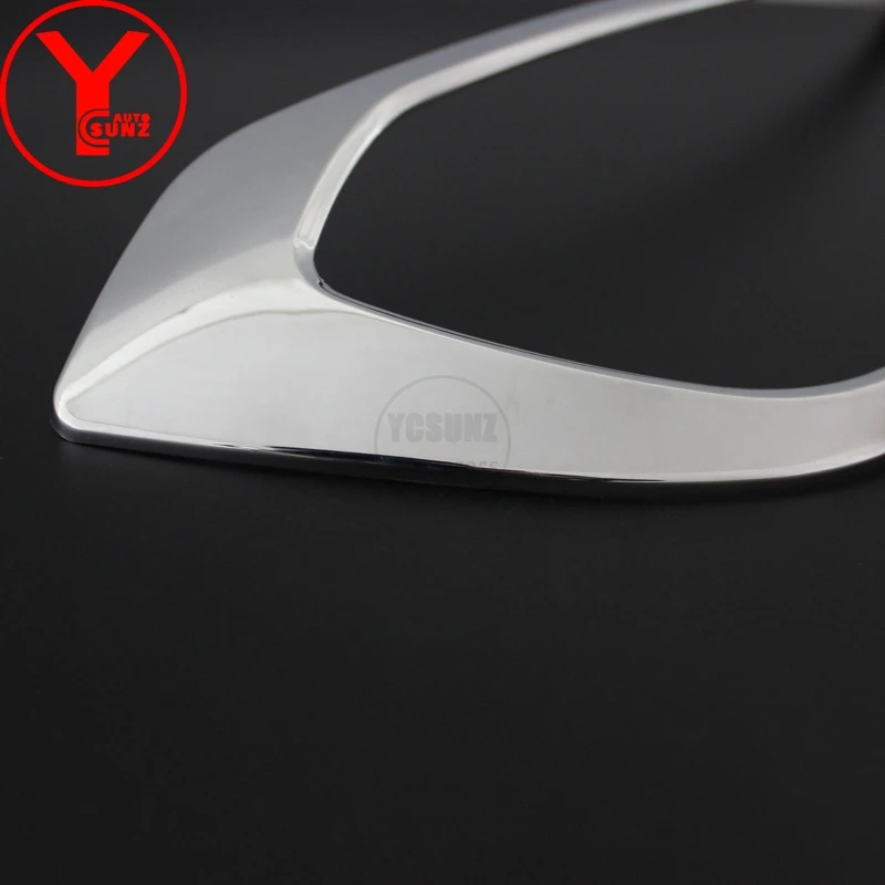 YCSUNZ ABS хромированная крышка лампы для фар Авто Стайлинг наклейки Автозапчасти