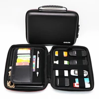 hard driver shell case electronic gadgets accessories set travel carry bag for hdd u disk sd card usb cables organizer