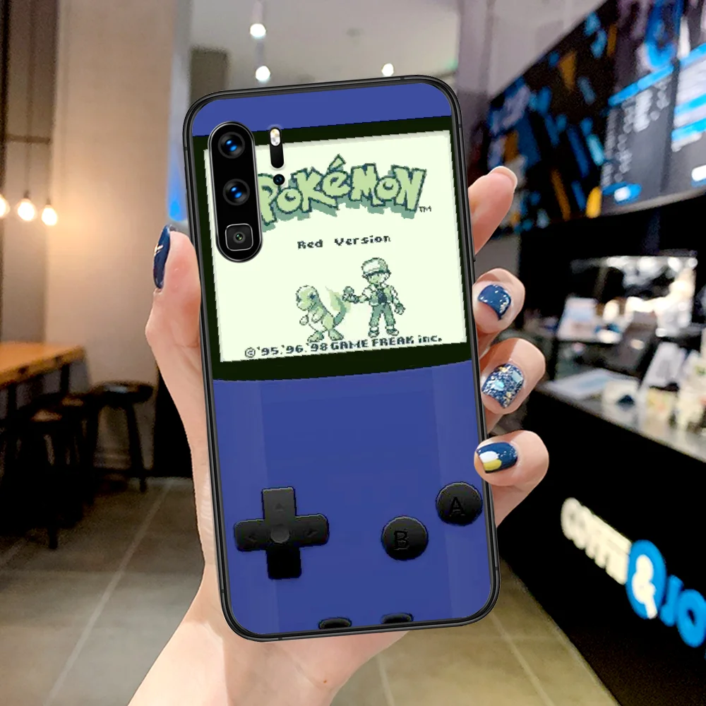 

Video Game Boy Gameboy Phone Case For Huawei P Mate Smart 10 20 30 40 Lite Z 2019 Pro black Coque Tpu Prime Luxury Shell