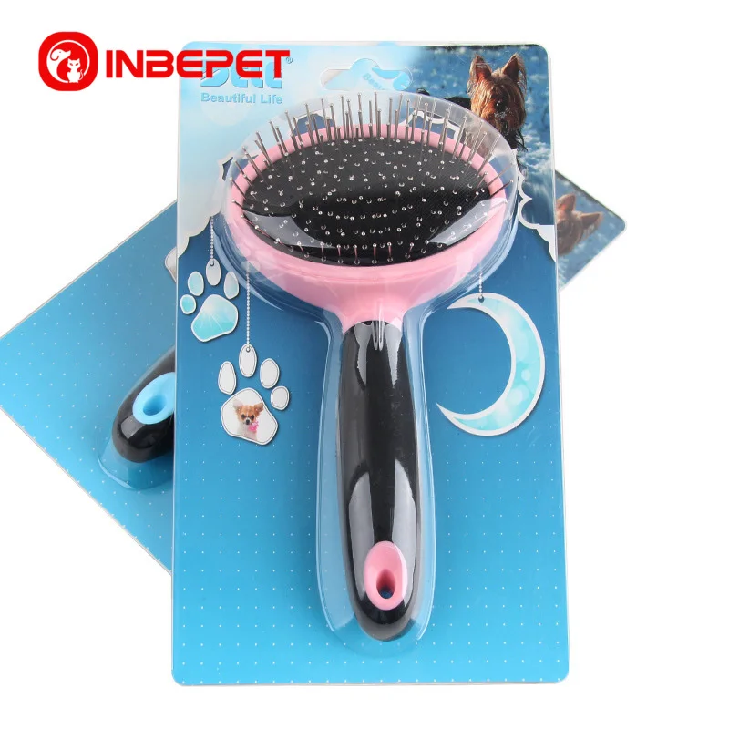 

Pet Dog Comb Long Hair Brush Plastic Handle Airbag Puppy Cat Grooming Massage Bath Brush Multifunction Pet Cleaning Groom Tool