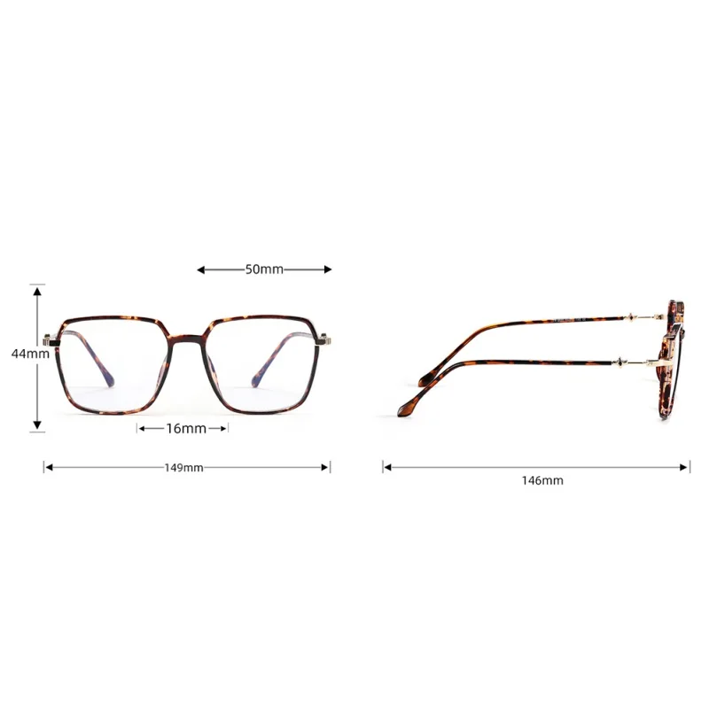 

Fashion Style Computer Glasses Blue Light Blocking Glasses Candy Color Gaming Glasses Flat Mirror Eyewear