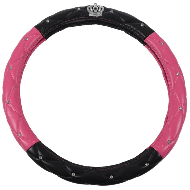 3 предмета в комплекте крышка: 1 шт. черный + красная роза из искусственной кожи