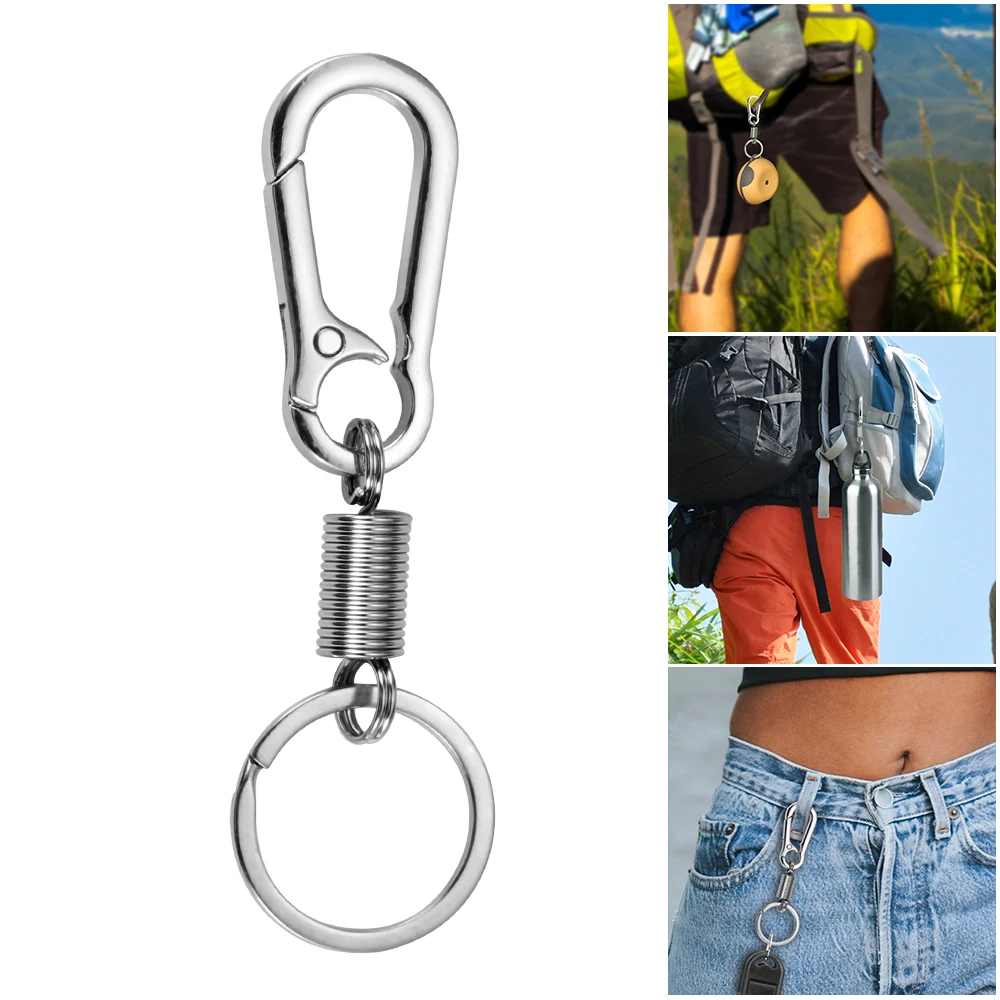 TiOODRE автомобильный брелок для ключей Ретро стиль простой карабин альпинизма